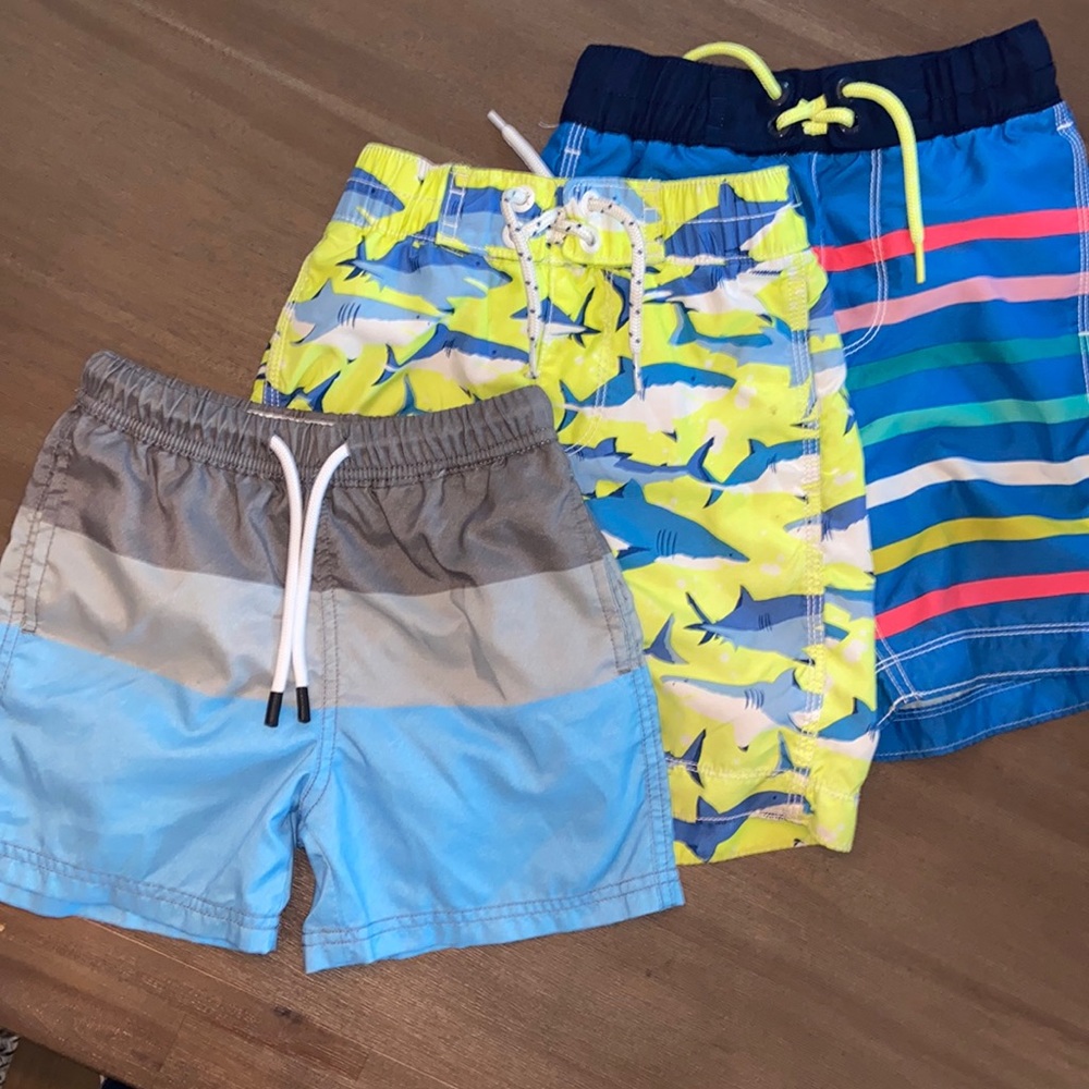 3 Boy Bathing suits ☀️
